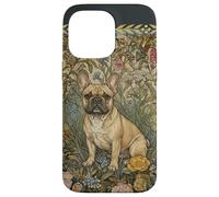 Bouledogue français Fauve Doux dans Un Vieux Jardin Anglais Coque pour iPhone 14 Pro Max
