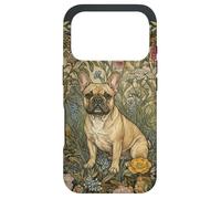 Bouledogue français Fauve Doux dans Un Vieux Jardin Anglais Coque pour iPhone 17 Pro