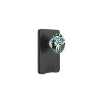 Bouledogue français français papa maman Van Gogh Starry Night Style PopSockets PopWallet pour MagSafe