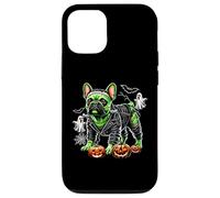 Bouledogue français Frankenstein Halloween Effrayant Frenchie Pup Coque pour iPhone 12/12 Pro