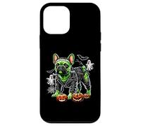 Bouledogue français Frankenstein Halloween Effrayant Frenchie Pup Coque pour iPhone 12 Mini