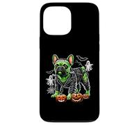 Bouledogue français Frankenstein Halloween Effrayant Frenchie Pup Coque pour iPhone 13 Pro Max