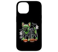 Bouledogue français Frankenstein Halloween Effrayant Frenchie Pup Coque pour iPhone 14