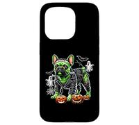 Bouledogue français Frankenstein Halloween Effrayant Frenchie Pup Coque pour iPhone 15 Pro