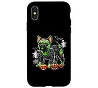 Bouledogue français Frankenstein Halloween Effrayant Frenchie Pup Coque pour iPhone X/XS