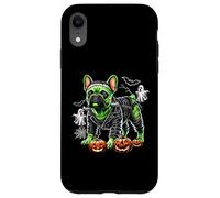 Bouledogue français Frankenstein Halloween Effrayant Frenchie Pup Coque pour iPhone XR