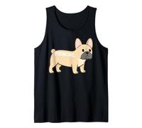 Bouledogue français Frenchie Insolite Simple Basic Pet Art Lover Débardeur