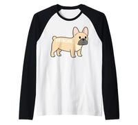 Bouledogue français Frenchie Insolite Simple Basic Pet Art Lover Manche Raglan