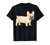 Bouledogue français Frenchie Insolite Simple Basic Pet Art Lover T-Shirt