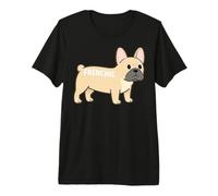 Bouledogue français Frenchie Insolite Simple Basic Pet Art Lover T-Shirt Haut de Gamme