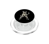 Bouledogue français Hockey sur Glace Sport Vintage Amoureux des Chiens PopSockets PopGrip pour MagSafe
