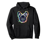 Bouledogue français Maman Amoureuse et propriétaire des Chiens Sweat à Capuche
