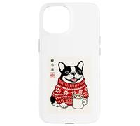 Bouledogue français pour Maman, Homme, Femme, Enfant, Chien de Noël Coque pour iPhone 15