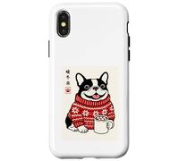 Bouledogue français pour Maman, Homme, Femme, Enfant, Chien de Noël Coque pour iPhone X/XS