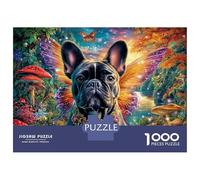 Bouledogue français Puzzle 1000 Pièces Difficile-Jeu De Réflexion pour Adultes Et EnfFourmis (14+),Jeu De Défi Intellectuel 70x50cm/1000pcs