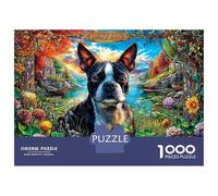 Bouledogue français Puzzle 1000 Pièces, Difficile Puzzles pour Adults EnfFourmi, Jeu De Défi Intellectuel 52x38cm/1000pcs