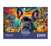 Bouledogue français Puzzle 1000 Pièces pour Adultes Et EnfFourmis, Difficile Puzzles, Activité Familiale CaptivFourmie,Jeu De Défi Intellectuel 70x50cm/1000pcs