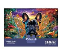 Bouledogue français Puzzle 1000 Pièces pour Adults Et EnfFourmis, Jeu De Défi Intellectuel Puzzles52x38cm/1000pcs