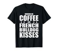 Bouledogue français rétro avec Inscription « Coffee Love » T-Shirt