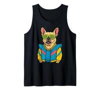 Bouledogue français rétro style années 80 Débardeur