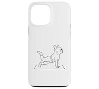 Bouledogue français Yoga drôle Frenchie Coque pour iPhone 13 Pro Max