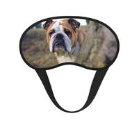 Bouledogues anglais, animaux de compagnie de jardin, bouledogues anglais,Masques de sommeil occultants, cache-yeux couvrants, masques de sommeil anti-lumière