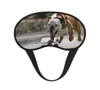 Bouledogues anglais Bokeh Skateboard Animaux de compagnie anglais,Masques de sommeil occultants, cache-yeux couvrants, masques de sommeil anti-lumière