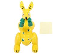 Bouler un jouet gonflable animal mignon dessin animé PVC Air en peluche décorative pour les enfants adultes décor de fête en plein air intérieure (L)