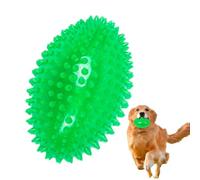 Boules à bec pour chien : boules de jouet pour chien qui grincement, boules de dard indestructibles pour la dentition | Fournitures pour animaux de compagnie pointues, un jeu d'intérieur attrayant
