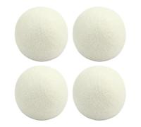 Boules anti-peluches pour sèche-linge,Billes de sèche-linge | Boule adoucissante à lessive ronde,Boule adoucissante en tissu naturel réutilisable, Kit de nettoyage à sec, fournitures de buanderie pour