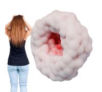 Boules anti-stress à presser,Jouet de fidget croustillant pour se relaxer et se concentrer - Libération Émotionnelle par le Mouvement,Étudiants, Employés de Bureau, Voyages, Salles d'Attente, Trajets,