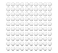 Boules artisanales en mousse PS pour arrangement floral et gâteau pour cadres d'arbre à bonbons, exercices de modélisation et projets éducatifs créatifs (2,5 cm)