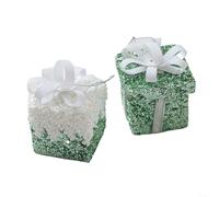 Boules artistiques à suspendre pour arbres de Noël, touche finale parfaite pour mariages, fêtes ou décoration d'intérieur (15#)