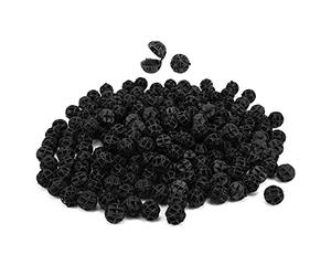 Boules Bio pour Milieu d'aquarium - 26 Mm/1,0 Pouces 100 Boules Biochimiques Poreuses pour la Croissance, la Filtration des Poissons d'eau Douce et 'Eau Salée (16mm200pcs)