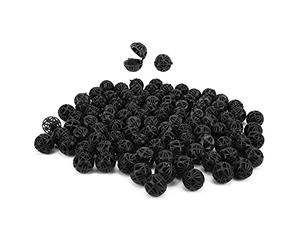Boules Bio pour Milieu d'aquarium - 26 Mm/1,0 Pouces 100 Boules Biochimiques Poreuses pour la Croissance, la Filtration des Poissons d'eau Douce et 'Eau Salée (26mm100pcs)
