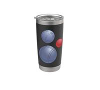 Boules Boules Bouler Boules Cochon Petanque Boule Gobelet isotherme en acier inoxydable double paroi
