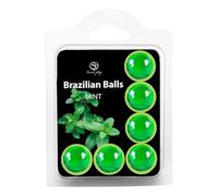 Secretplay Set boules brésiliennes saveur menthe 6 pièces