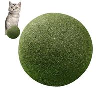 Boules D' À Chat Naturelles - Jouet Super Grand De 10 Cm, Friandise À Lécher À La Menthe Biologique Pour Chats D'intérieur, Balle De Soutien À La Santé Digestive, Jouet Durable Et Auto-soulageant