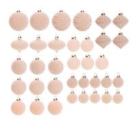 Boules d'arbre De Noël - Décoration pour La Maison Incassable | Ensemble De Boules De Noël Décoratives | Destiné À Fenêtre Porte Chambre Salon Intérieur Extérieur Cheminée Cuisine Vacances