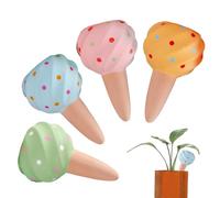 Boules d'arrosage automatiques en verre pour plantes - Durables et faites à la main - Faciles à utiliser - Idéales pour les plantes d'intérieur, les jardins d'herbes aromatiques et les succulents