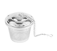 Boules d'assaisonnement en acier inoxydable, passoire de filtre à épices pour sac de condiments de cuisine, infuseur de passoire à thé, accessoires pour outils de cuisine(L)