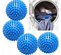 Boules d'assouplissement pour machine à laver 4 flocons