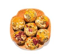 Boules de 4 fleurs,Sans théine, sans additif ni conservateur,100% végétal