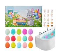 Boules De Bain - 15 Pièces X 60 G Sur Le Thème Du Lapin, Sphères Pétillantes De Lavage Du Corps, Sphères Effervescentes Infusées De Et Adoucissant Parfumé Pour La Peau | Ensemble De Douche Pour