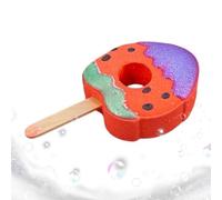 Boules De Bain | Apaisant Naturel Doux Biologique | Boule De Bain Moussant En Forme De Fruit | Nettoyant Minéral Naturel Pour Femmes, Épouse, Mère, Petite Amie, Famille, Maison, Spa, Baignoir