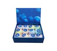 Boules de Bain Lot de 12 Mousse Nettoyante Relaxante Parfumée