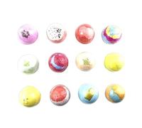 Boules De Bain Moussantes Douze Boules De Bain Hydratantes | Billes Moussantes Destinées Au Bain Pour Maman Papa