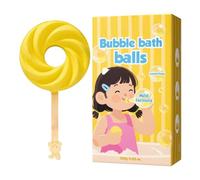 Boules de Bain Naturelles pour,Produit Douche en Sucette,Boules Effervescentes - Idéales pour Garçons et Filles : Anniversaire, Voyage, Maison, Crèche, Salle de Bain, Été