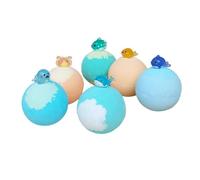 Boules de Bain pour Garçons | Lot de 6 avec Jouet Doux à l'Intérieur - Coffret De Boules De Bain Moussantes Et Salines Pour Filles,Pour Garçons Filles Maison Et Détente Et Le