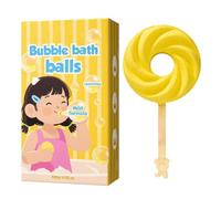 Boules de bain pour - Jolie forme de sucette - Sel de bain parfumé - de bain naturel bio - Pour la détente, le spa, l'été, l'auto-soin, les anniversaires, les vacances pour